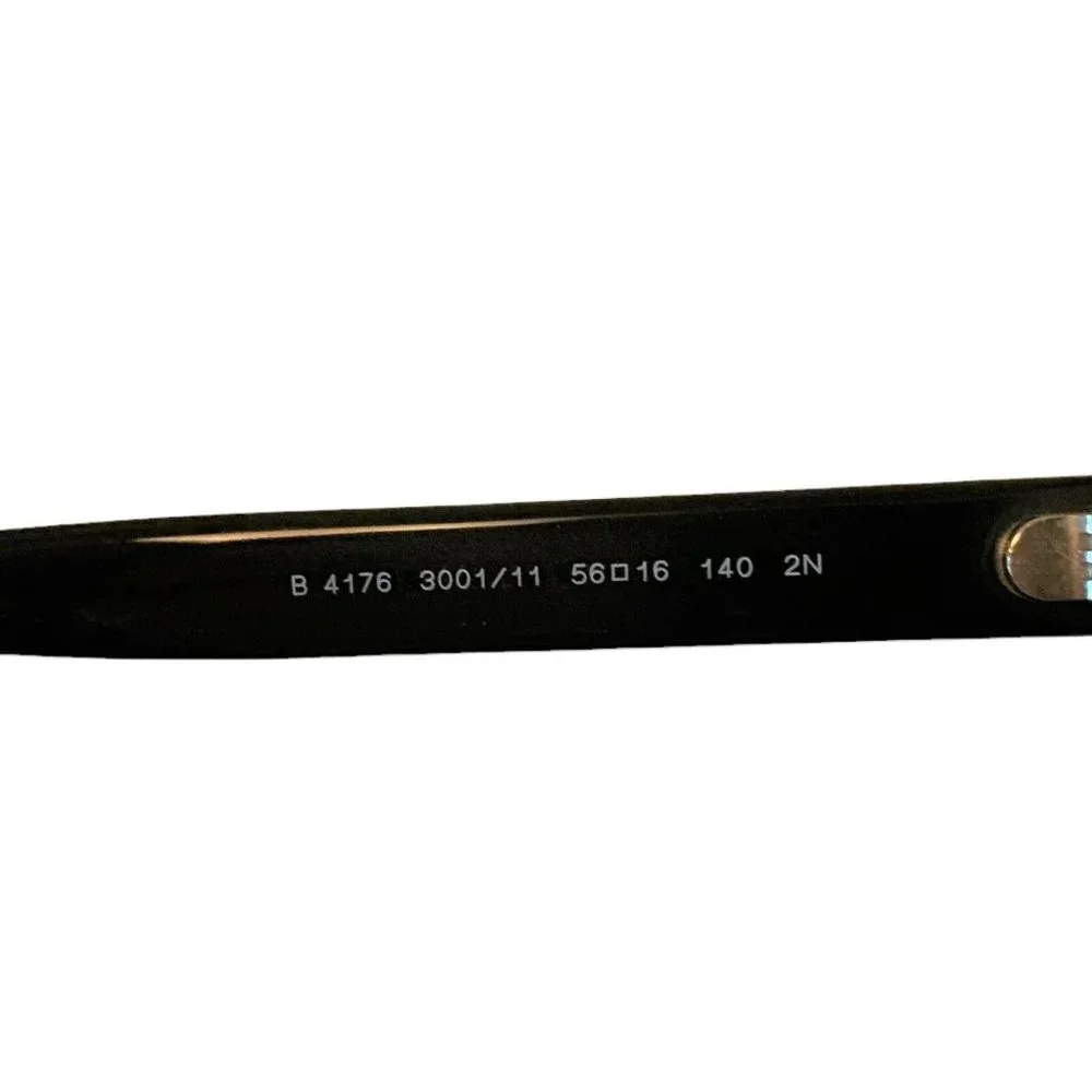 BURBERRY Black Logo Sunglasses $298‎